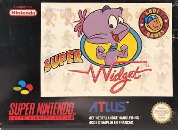 Super Widget (Europe) box cover front